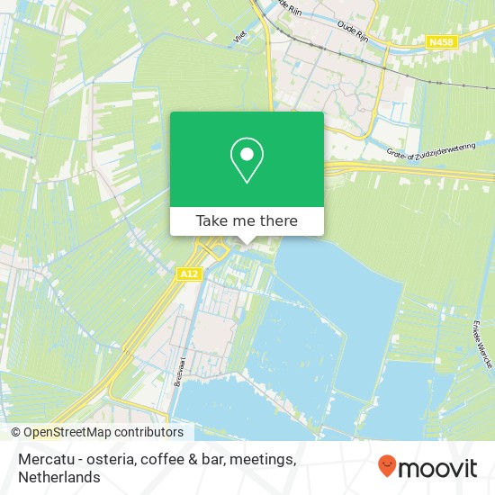 Mercatu - osteria, coffee & bar, meetings, Verlengde Breevaart 4 map