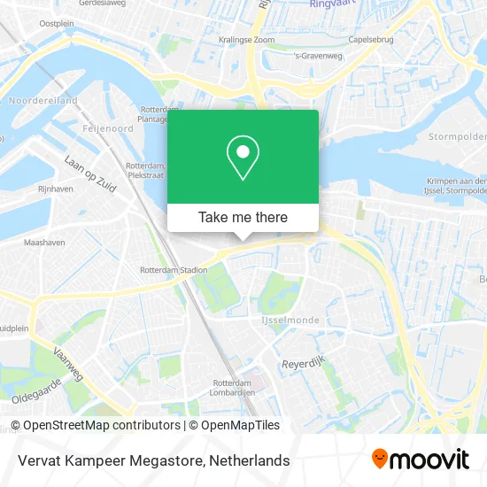 Vervat Kampeer Megastore map