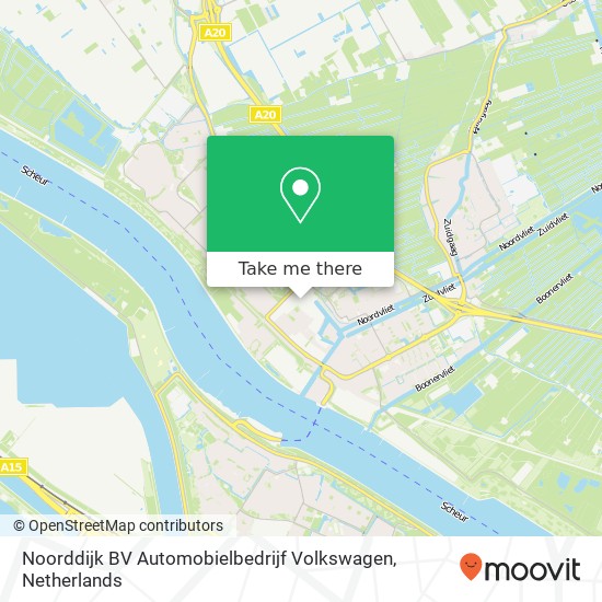 Noorddijk BV Automobielbedrijf Volkswagen, Nijverheidstraat 2 map