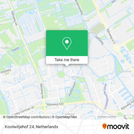 Koolwitjehof 24 map