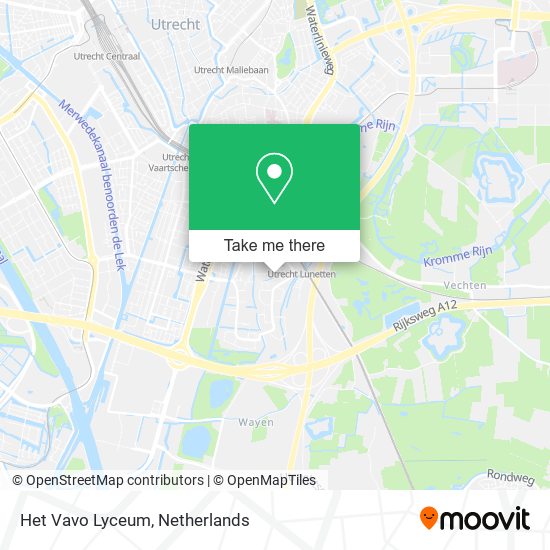 Het Vavo Lyceum map