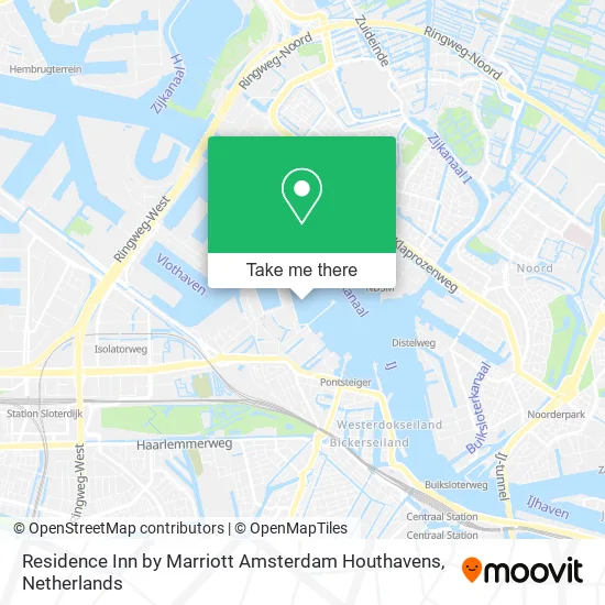 Residence Inn by Marriott Amsterdam Houthavens map