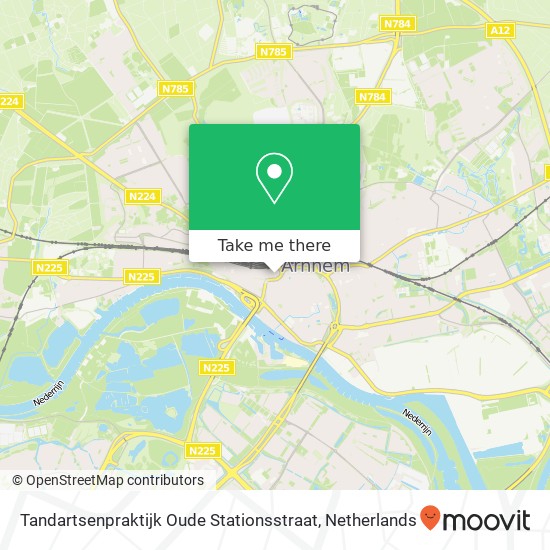 Tandartsenpraktijk Oude Stationsstraat, Oude Stationsstraat 1 map