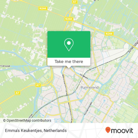 Emma's Keukentjes, Kerkstraat 13 map