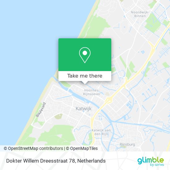 Dokter Willem Dreesstraat 78 map