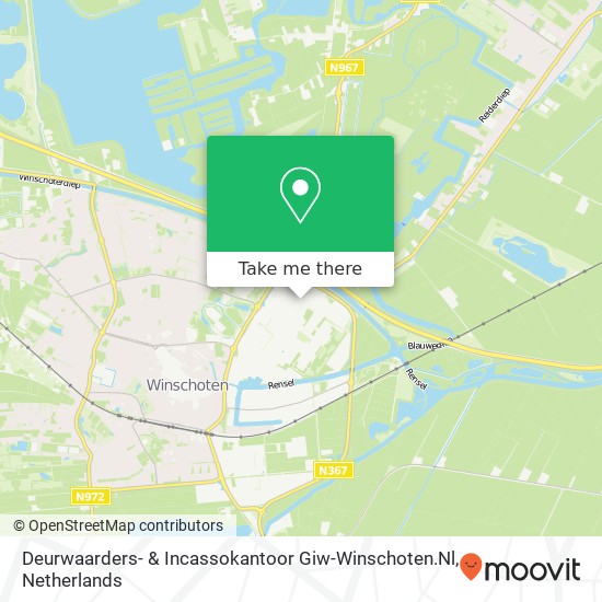 Deurwaarders- & Incassokantoor Giw-Winschoten.Nl, Zeefbaan 23 Karte