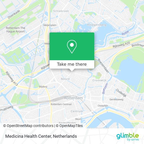 Medicina Health Center Karte