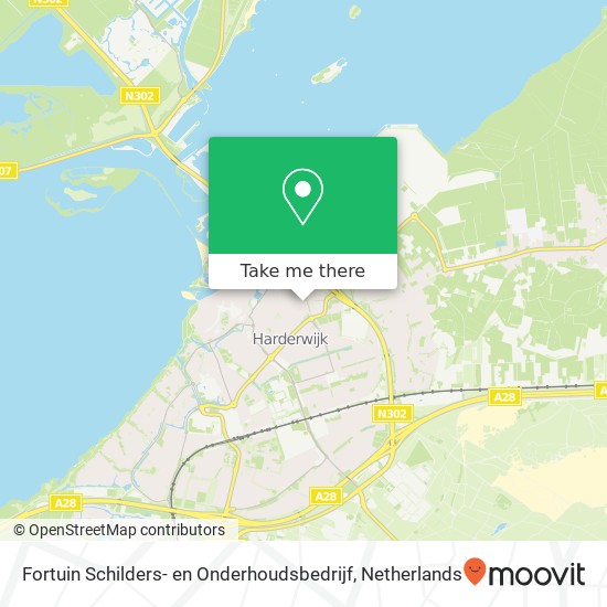 Fortuin Schilders- en Onderhoudsbedrijf, Holzstraat 38 map