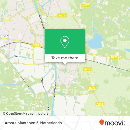 Amstelplantsoen 5, 5704 JA Helmond Karte