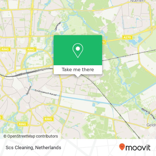 Scs Cleaning, Generaal Bothastraat 23A map