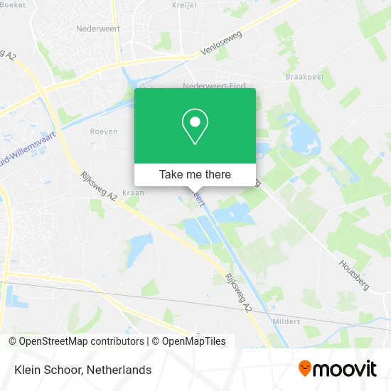 Klein Schoor map