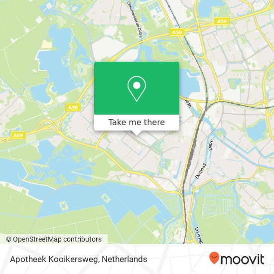 Apotheek Kooikersweg map