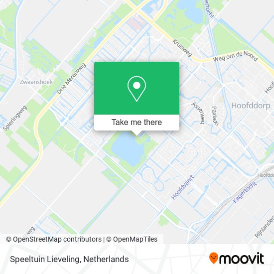 Speeltuin Lieveling map