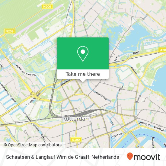 Schaatsen & Langlauf Wim de Graaff, Abraham Kuyperlaan 11 map