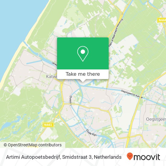 Artimi Autopoetsbedrijf, Smidstraat 3 map