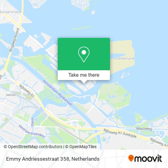 Emmy Andriessestraat 358 map