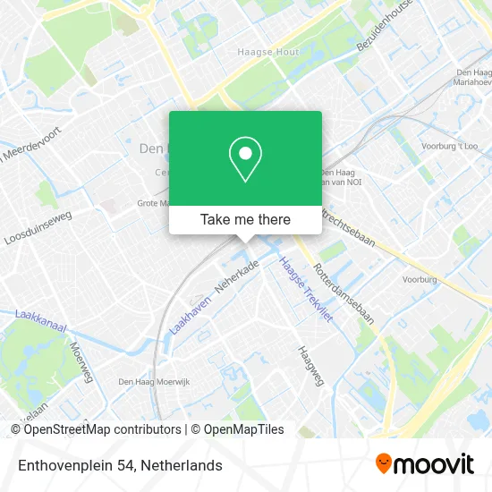 Enthovenplein 54 map