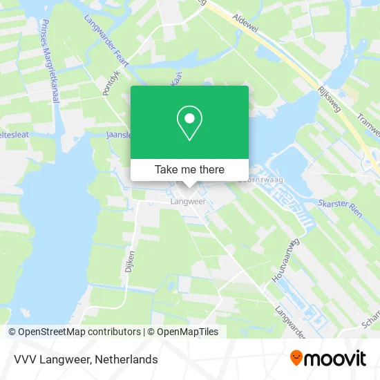 VVV Langweer map