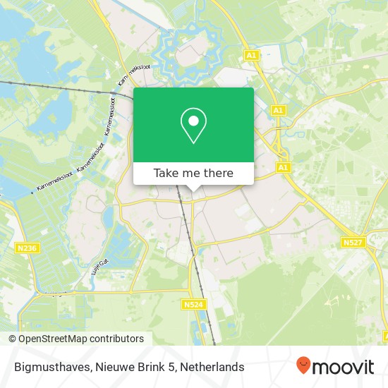 Bigmusthaves, Nieuwe Brink 5 map