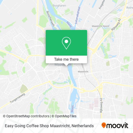 Easy Going Coffee Shop Maastricht Karte
