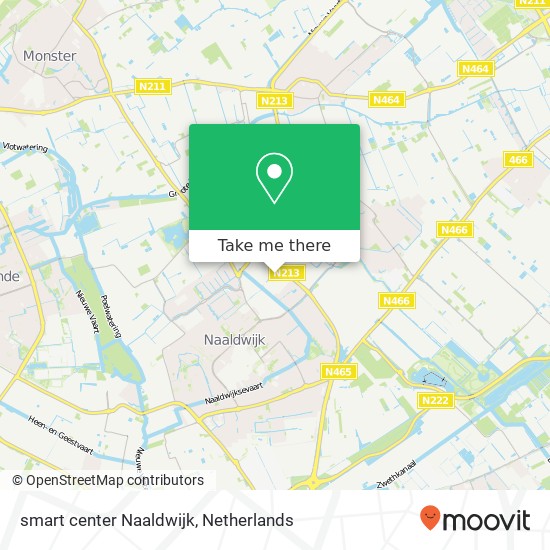 smart center Naaldwijk, Klompenmakerstraat 50 Karte