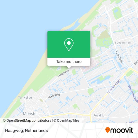 Haagweg map