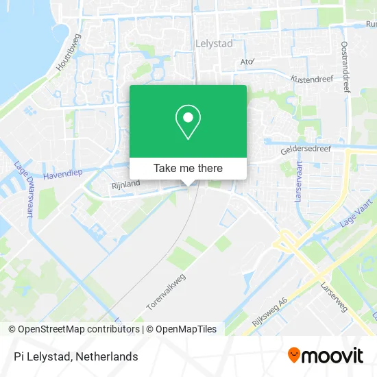 Pi Lelystad map