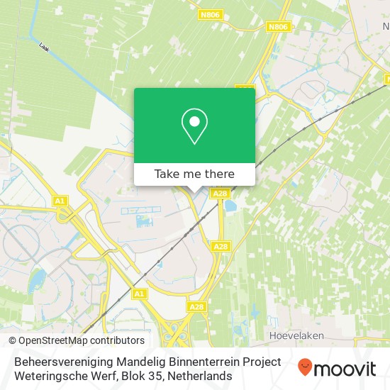 Beheersvereniging Mandelig Binnenterrein Project Weteringsche Werf, Blok 35, Harderwijkkade 33 map