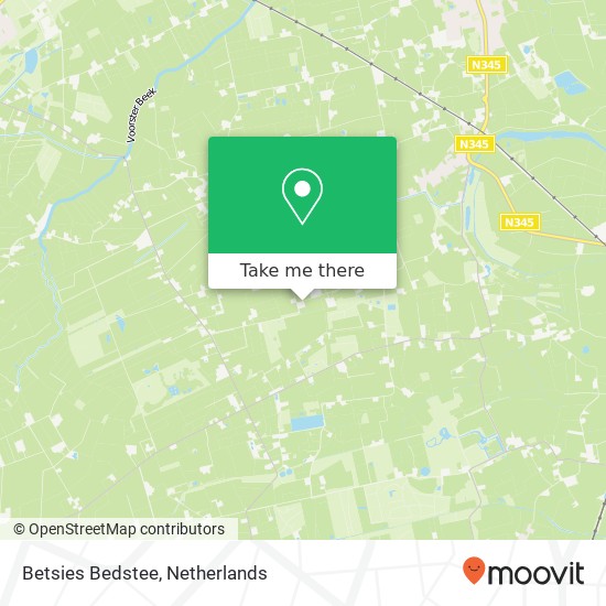 Betsies Bedstee, Plagweg 13 map