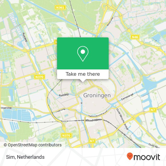 Sim, Nieuwe Boteringestraat 40 map