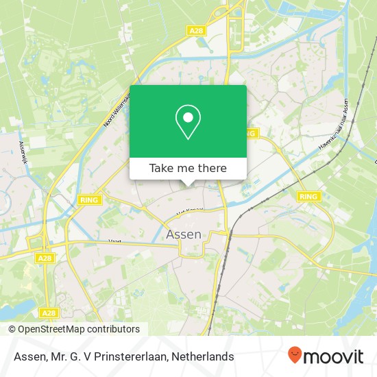 Assen, Mr. G. V Prinstererlaan map