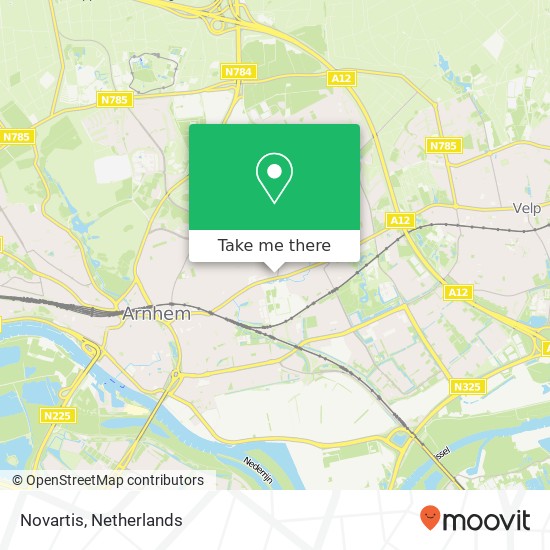 Novartis, Raapopseweg 1 map