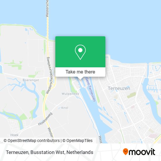 Terneuzen, Busstation Wst map