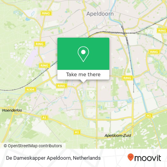 De Dameskapper Apeldoorn, Winkewijertlaan 10 map