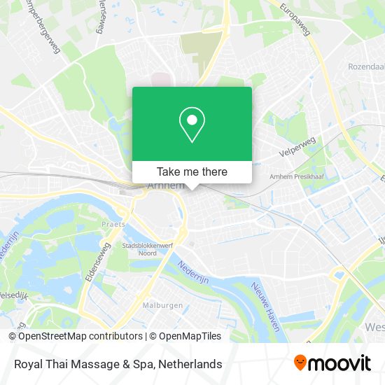 Royal Thai Massage & Spa map