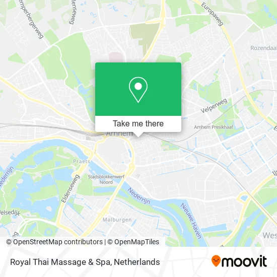 Royal Thai Massage & Spa map