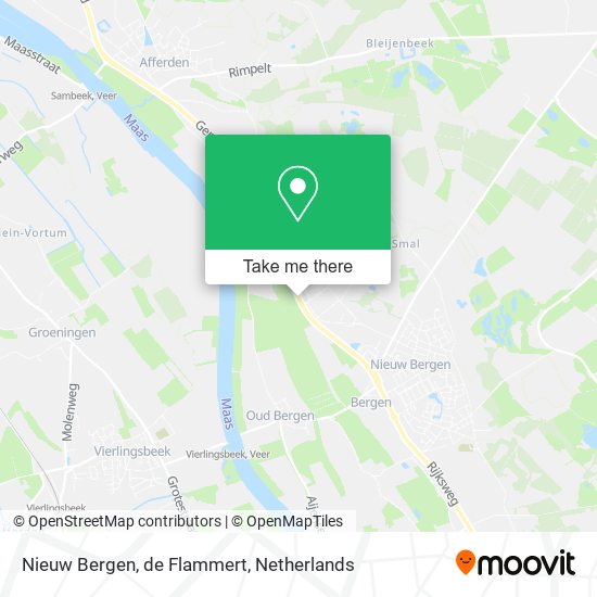 Nieuw Bergen, de Flammert map