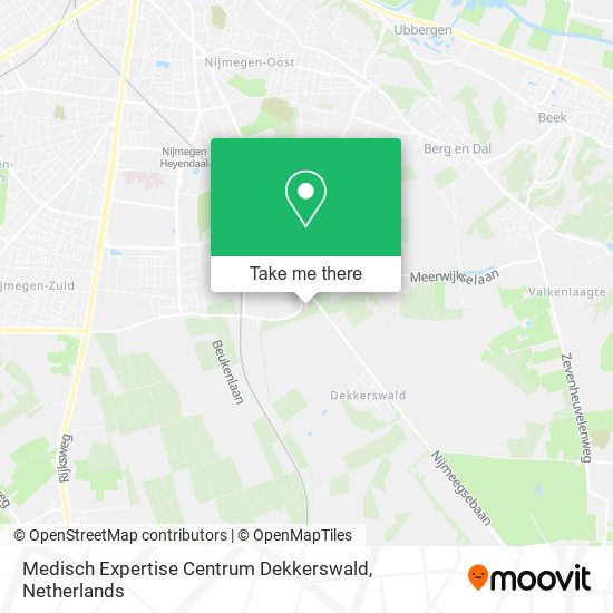 Medisch Expertise Centrum Dekkerswald map