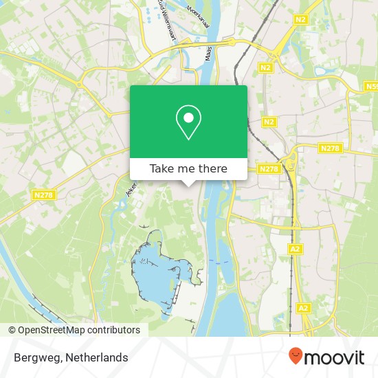 Bergweg, 6212 CT Maastricht map