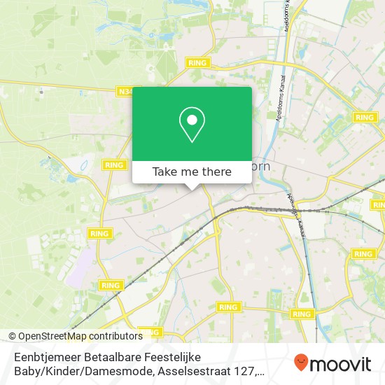 Eenbtjemeer Betaalbare Feestelijke Baby / Kinder / Damesmode, Asselsestraat 127 map