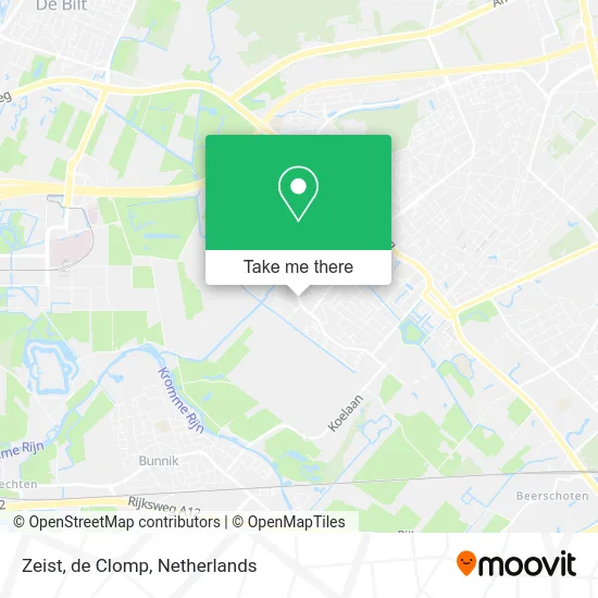 Zeist, de Clomp map