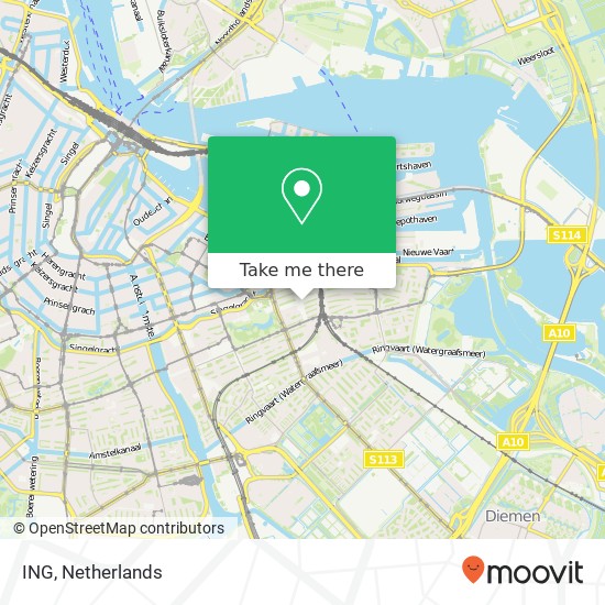 ING, Eerste van Swindenstraat 76 map