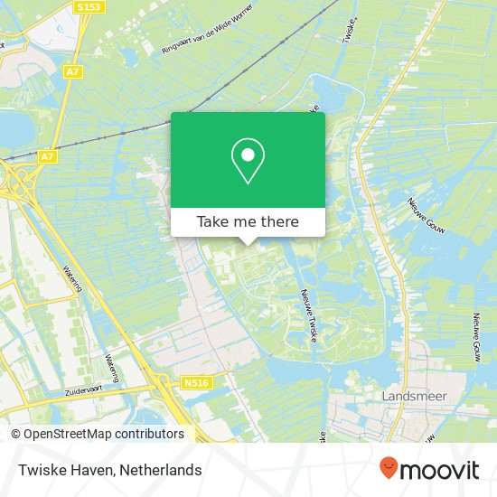 Twiske Haven, Noorderlaaik 4A Karte