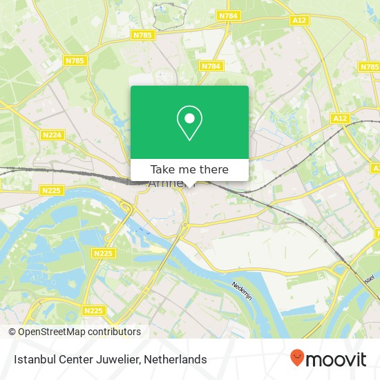 Istanbul Center Juwelier, Steenstraat 34 map