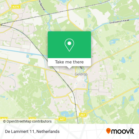 De Lammert 11 map