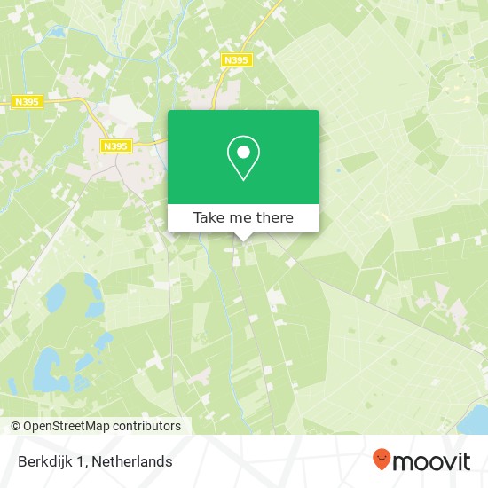 Berkdijk 1, 5091 KG Oostelbeers,Westelbeers,Middelbeers Karte