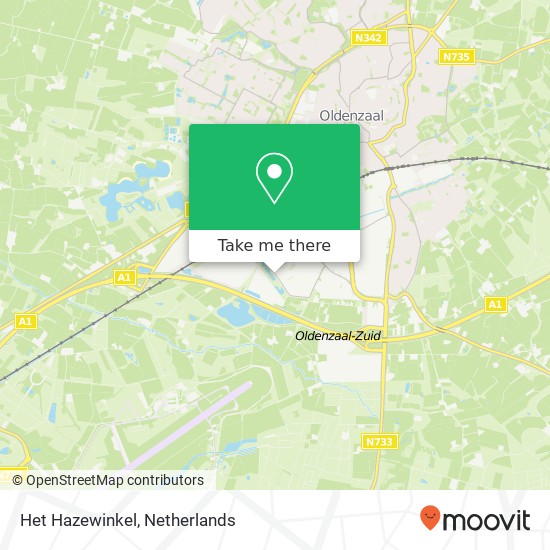 Het Hazewinkel map