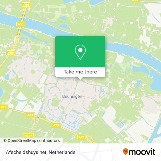 Afscheidshuys het map