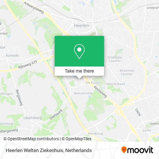 Heerlen Welten Ziekenhuis map