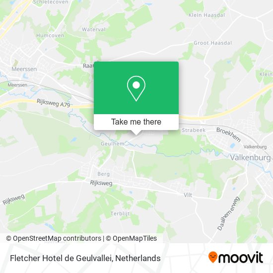 Fletcher Hotel de Geulvallei map